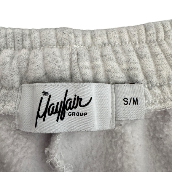 Mayfair Group Gray 'Empathy Always' Sweat Shorts, Size S/M - Picture 3 of 5